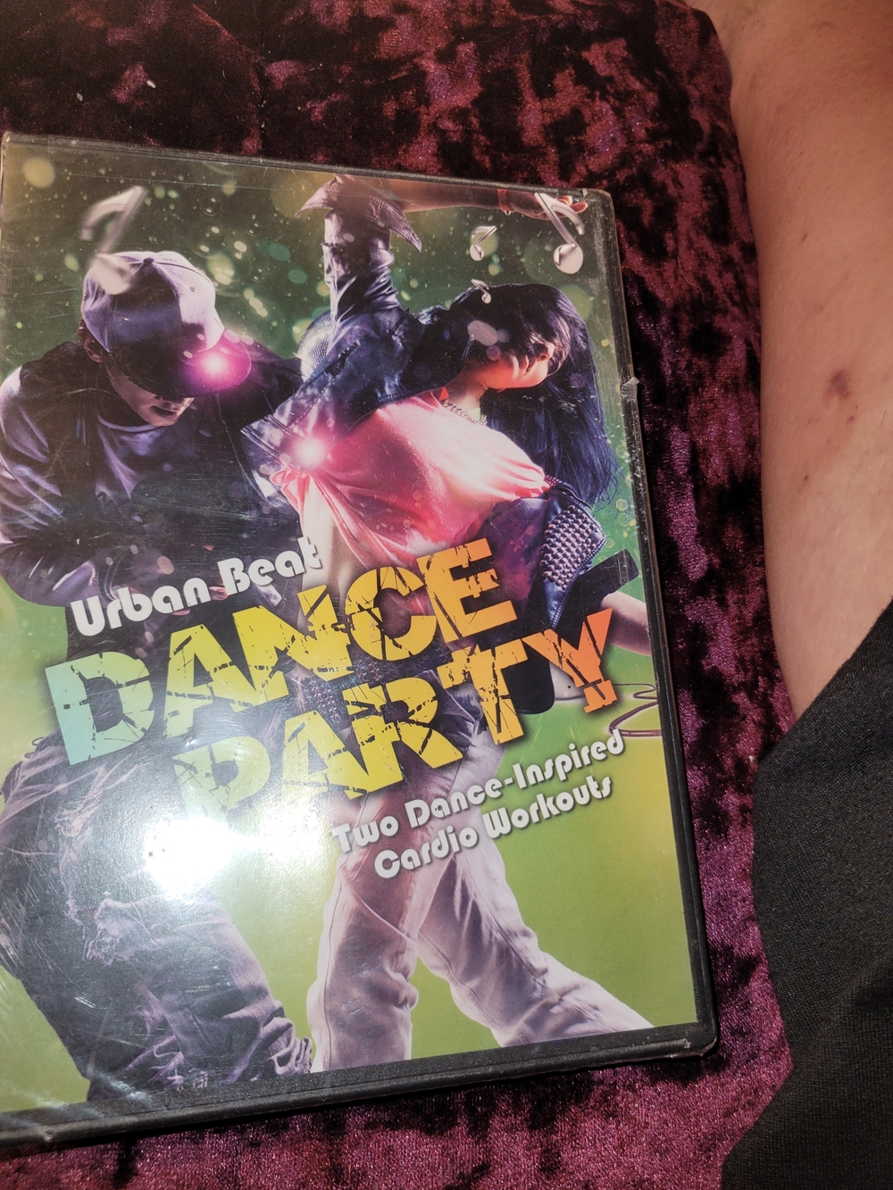 GAIAM Dance Party DVD - Green, Yellow, Pink Accents